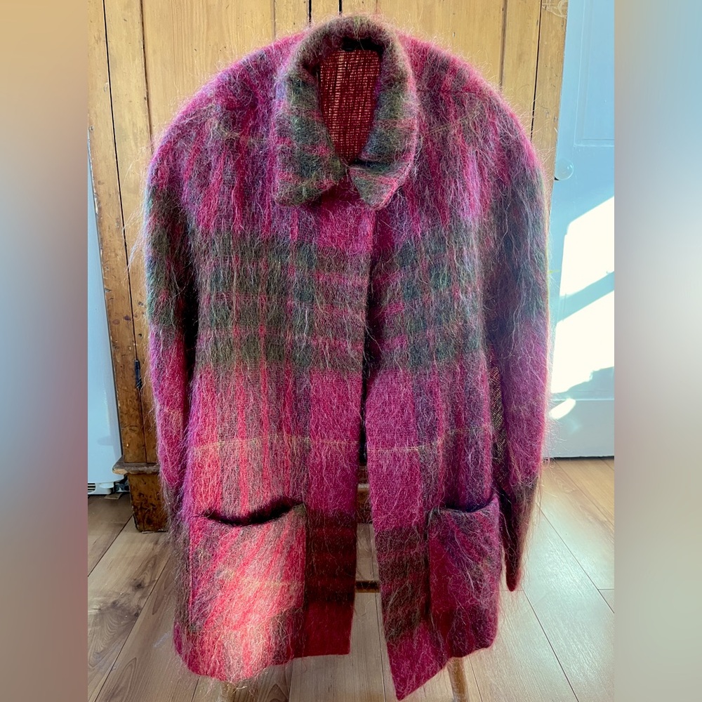 Vintage Mohair Scottish Cape
